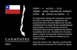 Carmenère/ Chili 10 litres + Sachet Allgrape