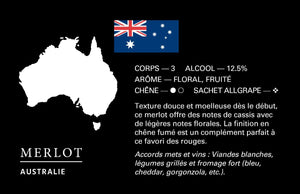 Merlot / Australie 10 litres + Sachet Allgrape